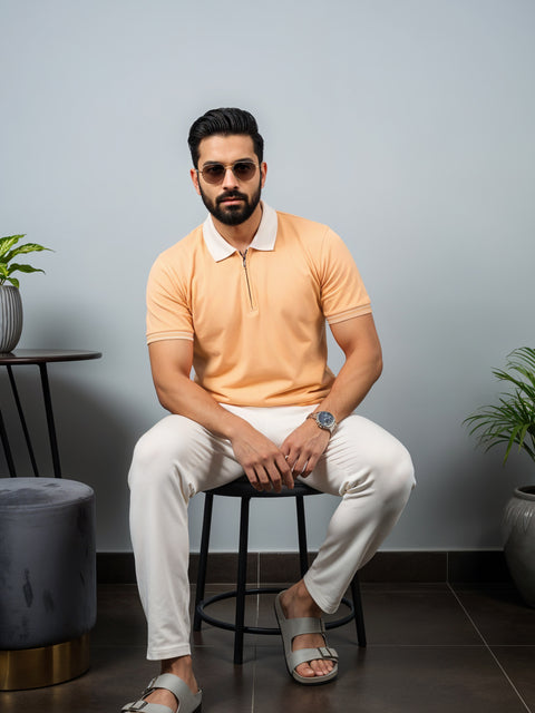 Adro Polo T Shirt for Men | Plain Polo T-shirt | 100% Cotton Polo Tshirt | Regular Fit Polo| Available in Plus Size Polo