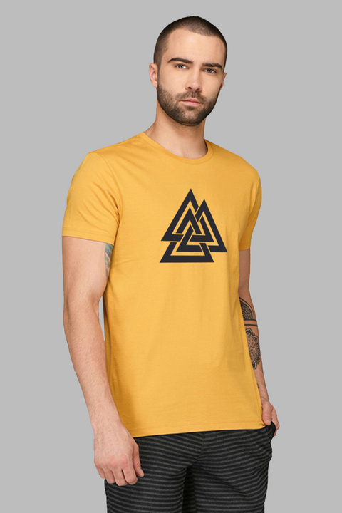 ADRO Triangle Mens Printed T-Shirt