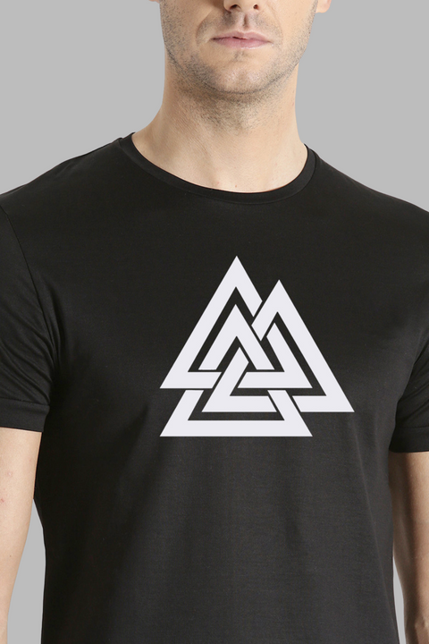 ADRO Triangle Mens Printed T-Shirt