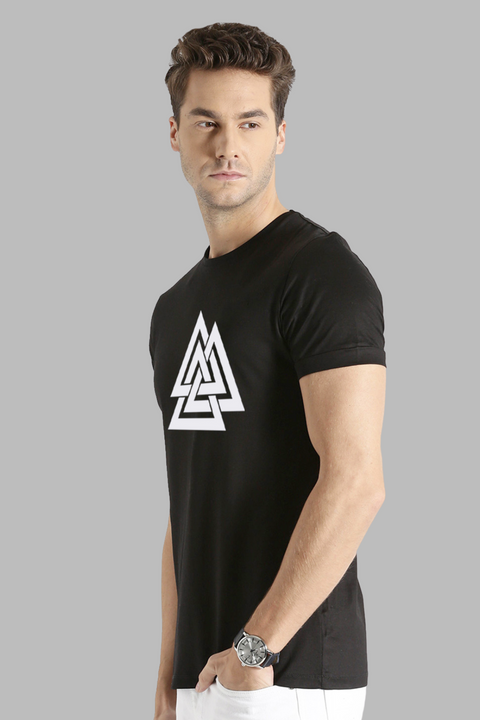 ADRO Triangle Mens Printed T-Shirt