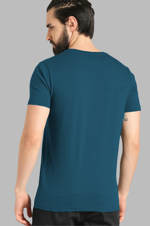 ADRO Men's Bike Rider Printed Cotton T-Shirt