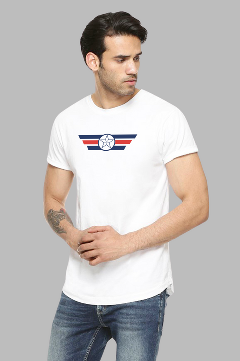ADRO Captain America Mens Printed T-Shirts