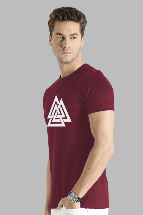 ADRO Triangle Mens Printed T-Shirt