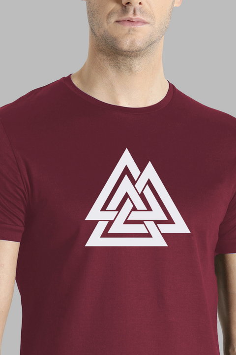 ADRO Triangle Mens Printed T-Shirt