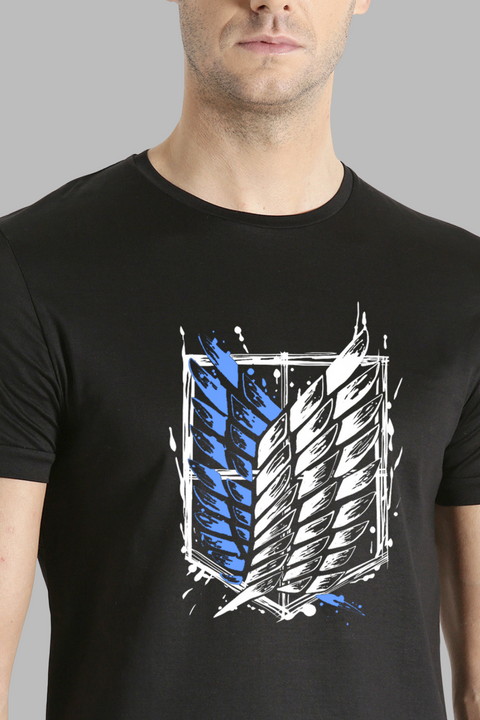 ADRO Mens Attack on Titan Cotton T-Shirt