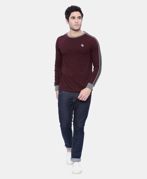 ADRO Men's Striped Full Sleeve T-Shirt - ADRO Fashion
