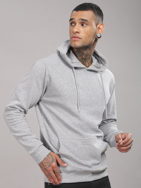 Adro Men’s Cotton Fleece Hoodie | 320 GSM | Soft Feel Streetwear