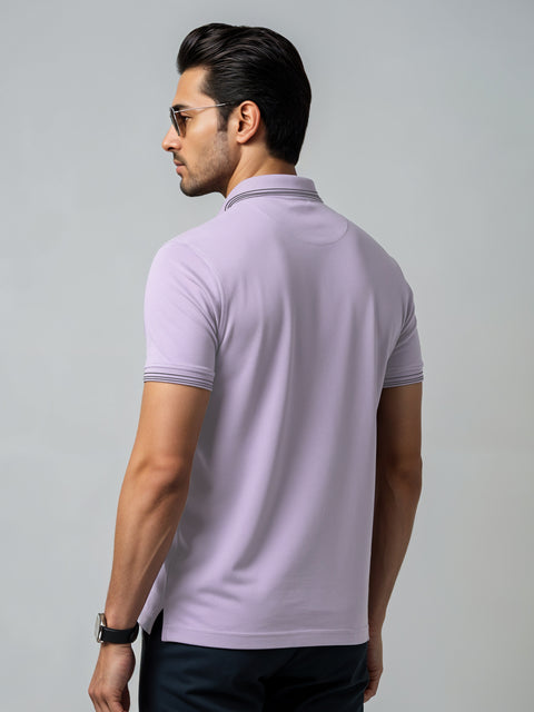 Adro Polo T Shirt for Men | Black Polo T-shirt | 100% Cotton Polo Tshirt | Regular Fit Polo| Available in Plus Size Polo