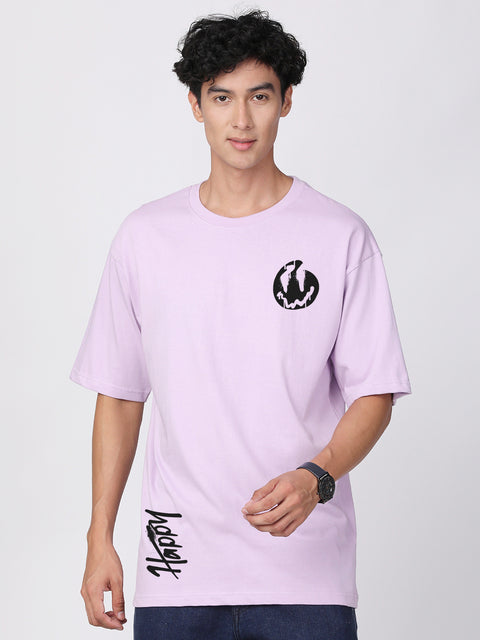 Adro Backside Printed Oversized T-shirt for Men - ADRO Fashion