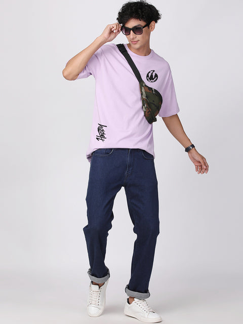Adro Backside Printed Oversized T-shirt for Men - ADRO Fashion