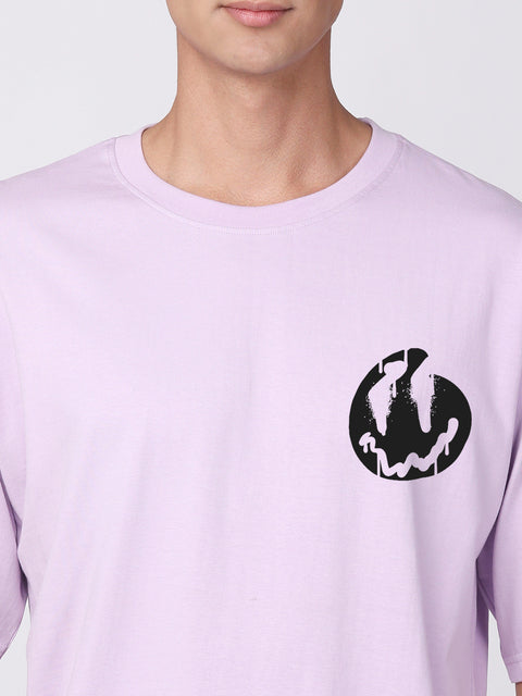 Adro Backside Printed Oversized T-shirt for Men - ADRO Fashion