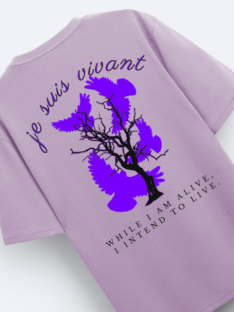 Adro Oversize T shirt for men | Drop shoulder T shirt | Mens Oversize T-shirt | 220 GSM Cotton Oversize Tshirt | Trendy Front and Back Printed T shirt