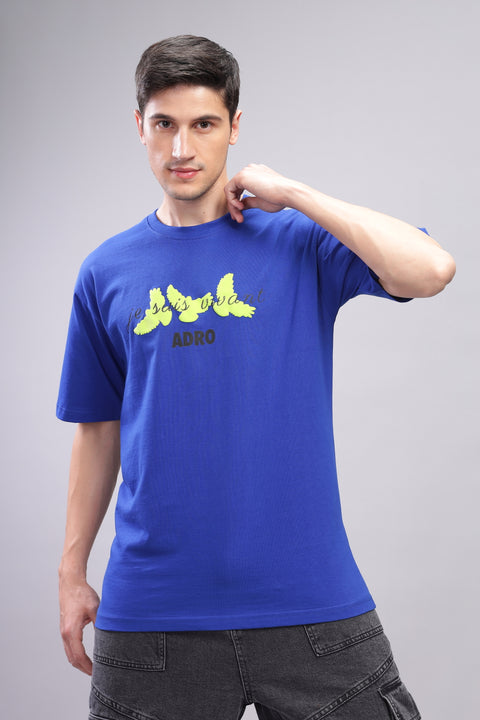 Adro Oversized Backside Printed T-shirt