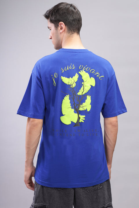 Adro Oversized Backside Printed T-shirt