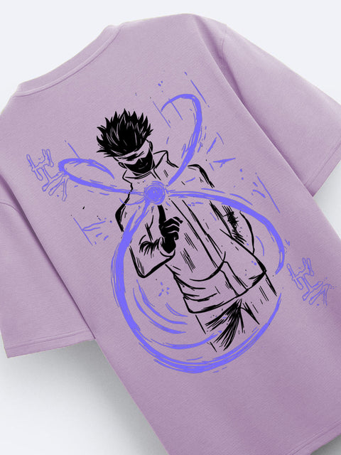 Adro Oversize T shirt for men | Drop shoulder Cotton T shirt | Anime Oversize T-shirt | Luffy T shirt Gear 5| Trendy Front and Back Printed T shirt