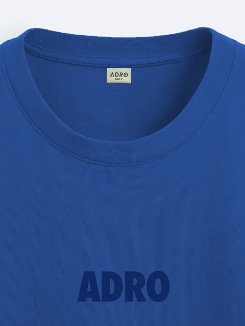 Adro Oversize T shirt for men | Drop shoulder Cotton T shirt | Anime Oversize T-shirt | Luffy T shirt Gear 5| Trendy Front and Back Printed T shirt