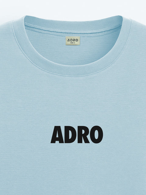 Adro Oversize T shirt for men | Drop shoulder Cotton T shirt | Anime Oversize T-shirt | Luffy T shirt Gear 5| Trendy Front and Back Printed T shirt
