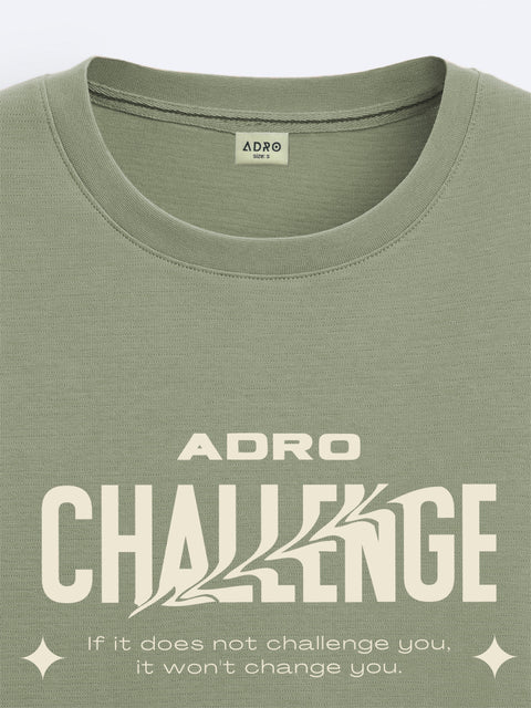 Adro Oversize T shirt for men | Drop shoulder T shirt | Mens Oversize T-shirt | 220 GSM Cotton Oversize Tshirt | Trendy Front and Back Printed T shirt