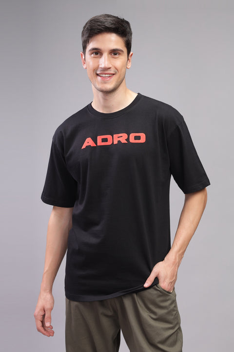 Adro Oversized Backside Printed T-shirt