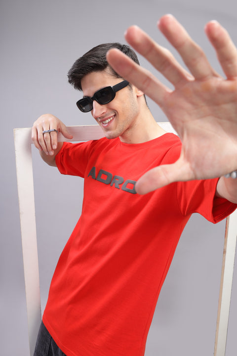Adro Oversized Backside Printed T-shirt