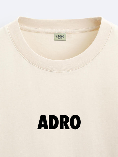 Adro Oversize T shirt for men | Drop shoulder Cotton T shirt | Anime Oversize T-shirt | Luffy T shirt Gear 5| Trendy Front and Back Printed T shirt