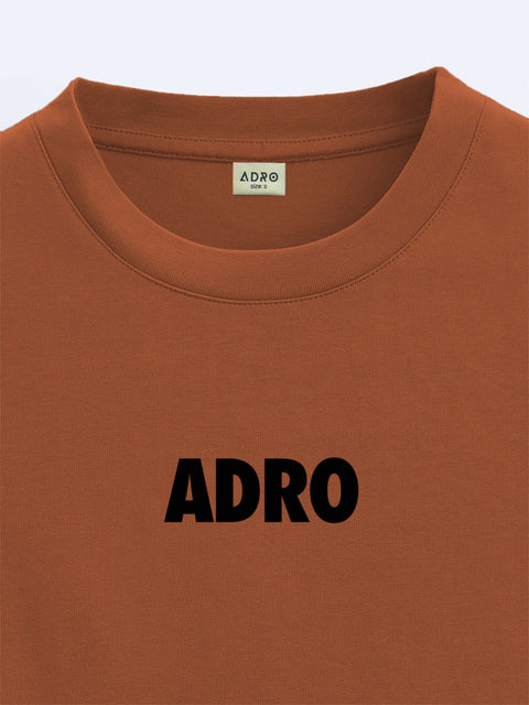 Adro Oversize T shirt for men | Drop shoulder Cotton T shirt | Anime Oversize T-shirt | Luffy T shirt Gear 5| Trendy Front and Back Printed T shirt