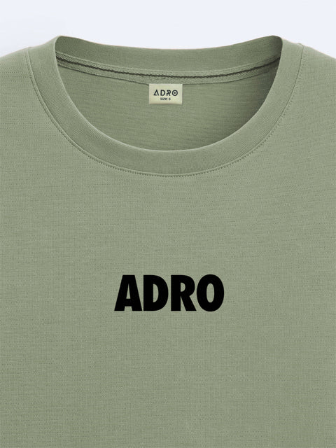 Adro Oversize T shirt for men | Drop shoulder Cotton T shirt | Anime Oversize T-shirt | Luffy T shirt Gear 5| Trendy Front and Back Printed T shirt