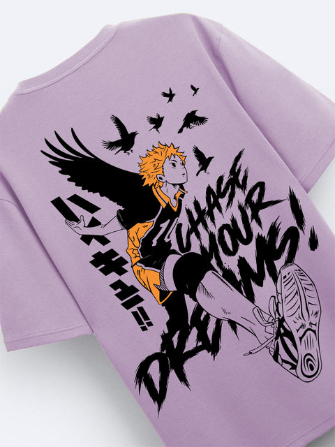 Adro Oversize T shirt for men | Drop shoulder Cotton T shirt | Anime Oversize T-shirt | Luffy T shirt Gear 5| Trendy Front and Back Printed T shirt