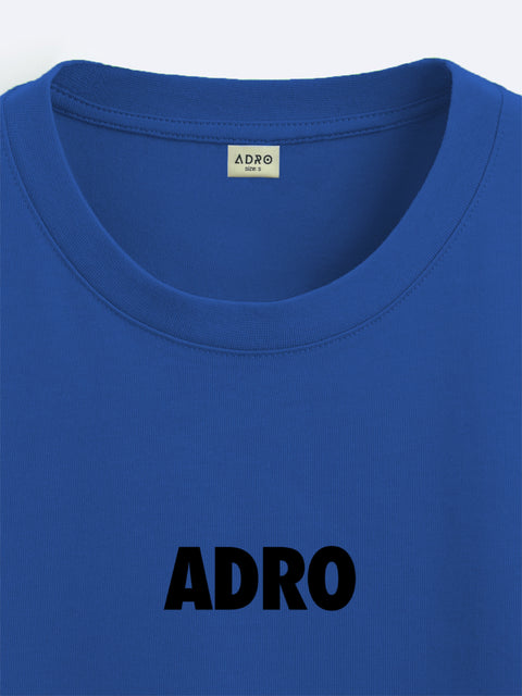 Adro Oversize T shirt for men | Drop shoulder Cotton T shirt | Anime Oversize T-shirt | Luffy T shirt Gear 5| Trendy Front and Back Printed T shirt
