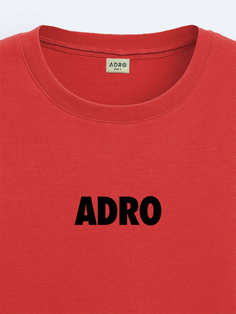 Adro Oversize T shirt for men | Drop shoulder Cotton T shirt | Anime Oversize T-shirt | Luffy T shirt Gear 5| Trendy Front and Back Printed T shirt