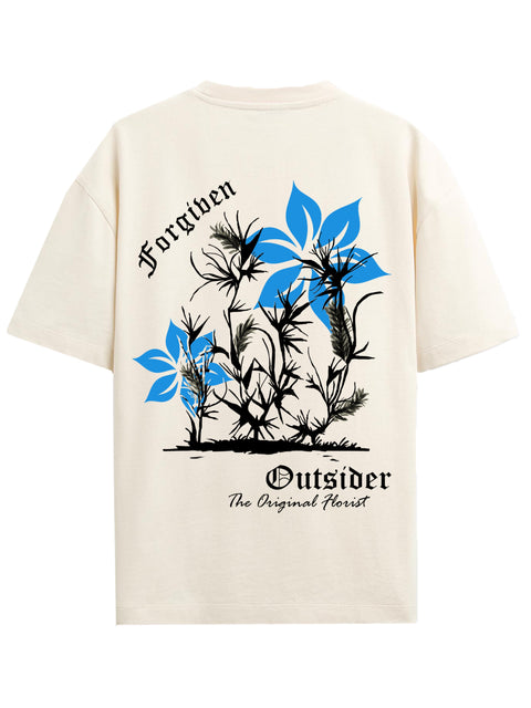 Adro Oversize T shirt for men | Drop shoulder T shirt | Mens Oversize T-shirt | 220 GSM Cotton Oversize Tshirt | Trendy Front and Back Printed T shirt