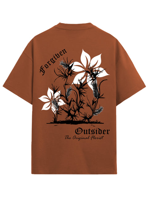Adro Oversize T shirt for men | Drop shoulder T shirt | Mens Oversize T-shirt | 220 GSM Cotton Oversize Tshirt | Trendy Front and Back Printed T shirt