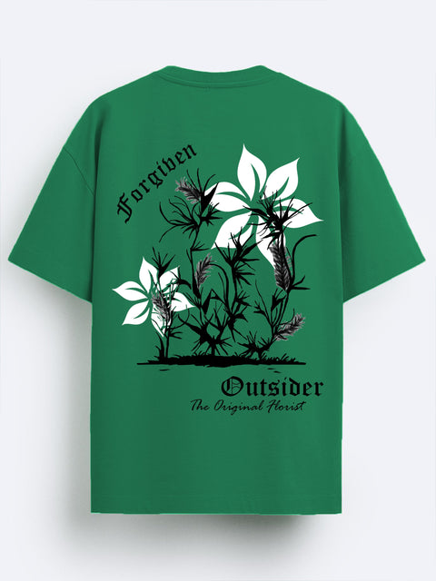 Adro Oversize T shirt for men | Drop shoulder T shirt | Mens Oversize T-shirt | 220 GSM Cotton Oversize Tshirt | Trendy Front and Back Printed T shirt