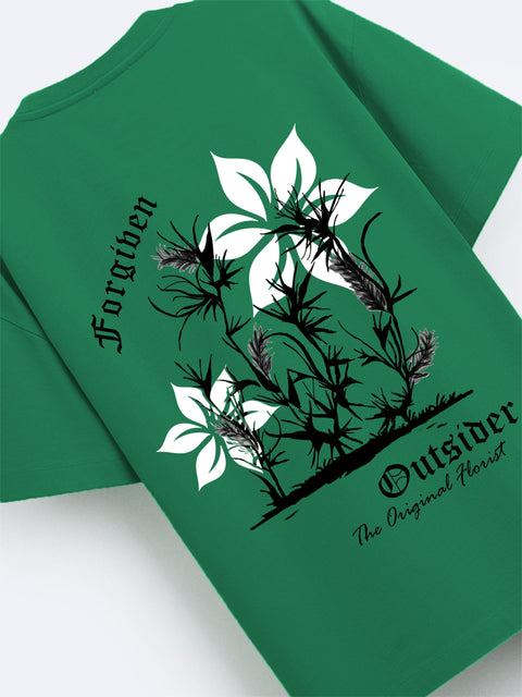 Adro Oversize T shirt for men | Drop shoulder T shirt | Mens Oversize T-shirt | 220 GSM Cotton Oversize Tshirt | Trendy Front and Back Printed T shirt