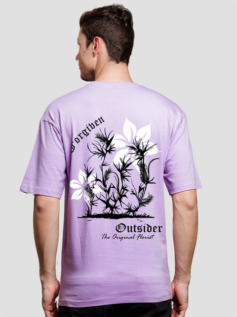 Adro Oversize T shirt for men | Drop shoulder T shirt | Mens Oversize T-shirt | 220 GSM Cotton Oversize Tshirt | Trendy Front and Back Printed T shirt