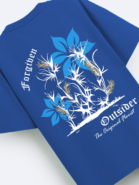 Adro Oversize T shirt for men | Drop shoulder T shirt | Mens Oversize T-shirt | 220 GSM Cotton Oversize Tshirt | Trendy Front and Back Printed T shirt
