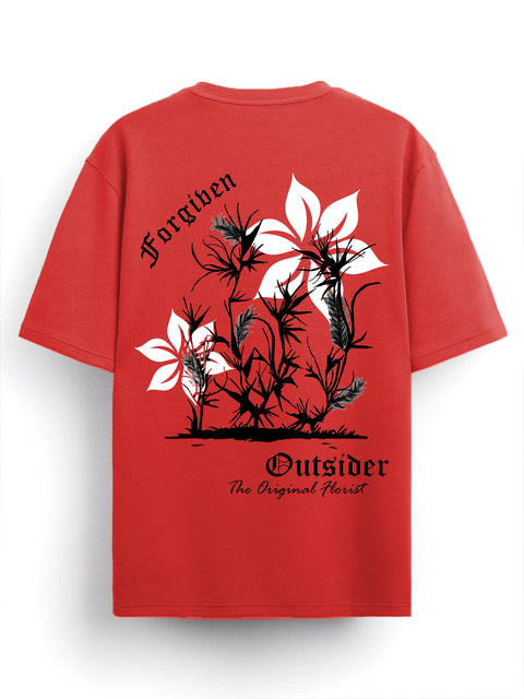 Adro Oversize T shirt for men | Drop shoulder T shirt | Mens Oversize T-shirt | 220 GSM Cotton Oversize Tshirt | Trendy Front and Back Printed T shirt