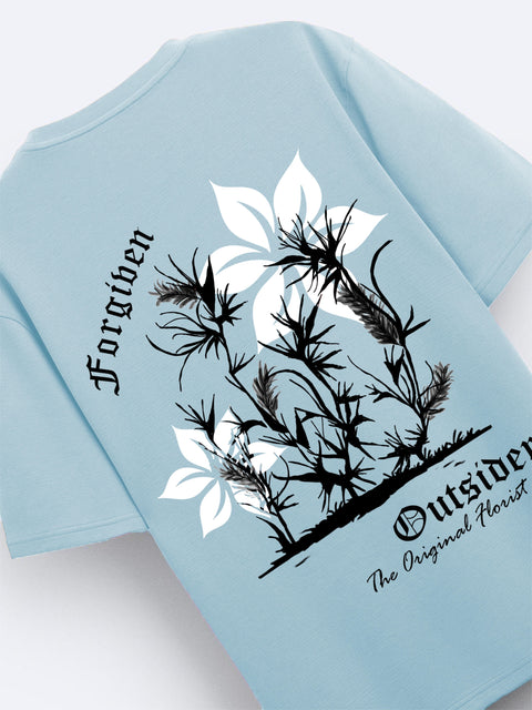 Adro Oversize T shirt for men | Drop shoulder T shirt | Mens Oversize T-shirt | 220 GSM Cotton Oversize Tshirt | Trendy Front and Back Printed T shirt