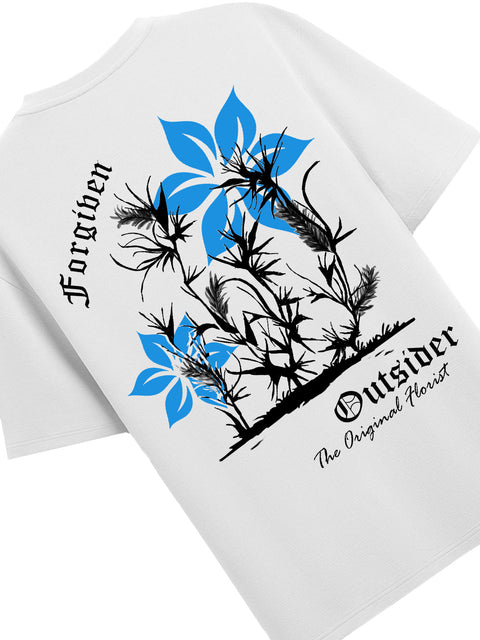Adro Oversize T shirt for men | Drop shoulder T shirt | Mens Oversize T-shirt | 220 GSM Cotton Oversize Tshirt | Trendy Front and Back Printed T shirt