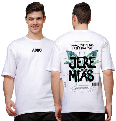 Adro Oversize T shirt for men | Drop shoulder T shirt | Mens Oversize T-shirt | 220 GSM Cotton Oversize Tshirt | Trendy Front and Back Printed T shirt