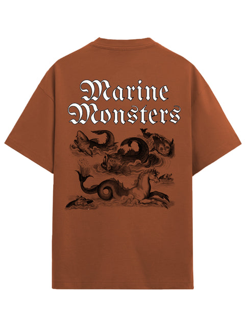 Adro Oversize T shirt for men | Drop shoulder T shirt | Mens Oversize T-shirt | 220 GSM Cotton Oversize Tshirt | Trendy Front and Back Printed T shirt