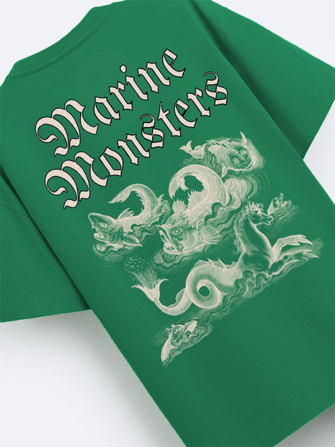 Adro Oversize T shirt for men | Drop shoulder T shirt | Mens Oversize T-shirt | 220 GSM Cotton Oversize Tshirt | Trendy Front and Back Printed T shirt