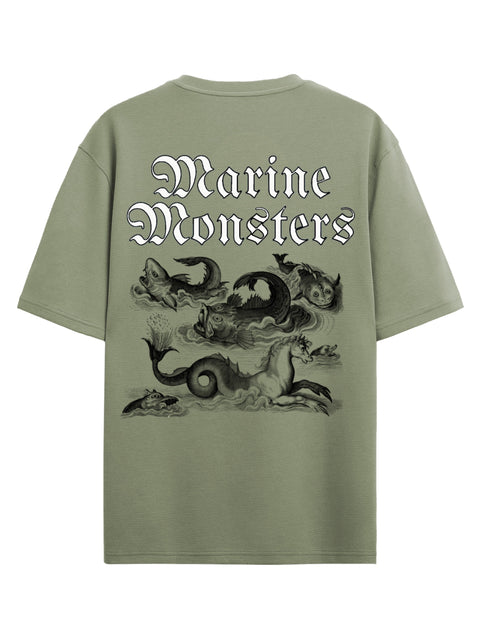 Adro Oversize T shirt for men | Drop shoulder T shirt | Mens Oversize T-shirt | 220 GSM Cotton Oversize Tshirt | Trendy Front and Back Printed T shirt
