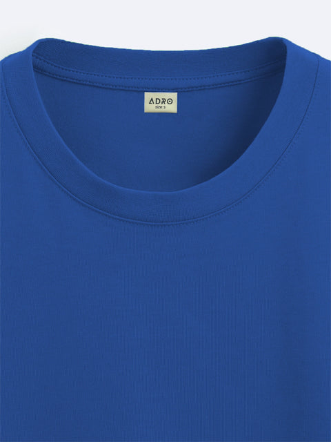 Adro Oversize T shirt for men | Drop shoulder T shirt | Mens Oversize T-shirt | 220 GSM Cotton Oversize Tshirt | Trendy Front and Back Printed T shirt