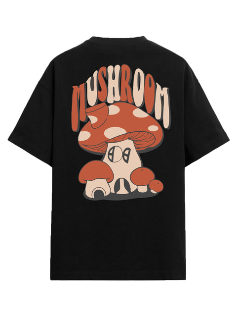 Adro Oversize T shirt for men | Drop shoulder T shirt | Mens Oversize T-shirt | 220 GSM Cotton Oversize Tshirt | Trendy Front and Back Printed T shirt
