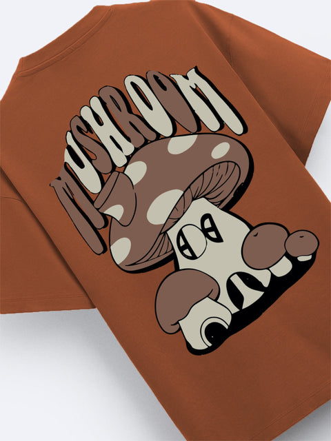 Adro Oversize T shirt for men | Drop shoulder T shirt | Mens Oversize T-shirt | 220 GSM Cotton Oversize Tshirt | Trendy Front and Back Printed T shirt