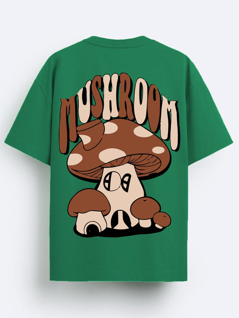 Adro Oversize T shirt for men | Drop shoulder T shirt | Mens Oversize T-shirt | 220 GSM Cotton Oversize Tshirt | Trendy Front and Back Printed T shirt