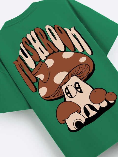Adro Oversize T shirt for men | Drop shoulder T shirt | Mens Oversize T-shirt | 220 GSM Cotton Oversize Tshirt | Trendy Front and Back Printed T shirt