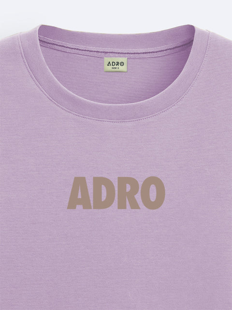Adro Oversize T shirt for men | Drop shoulder T shirt | Mens Oversize T-shirt | 220 GSM Cotton Oversize Tshirt | Trendy Front and Back Printed T shirt