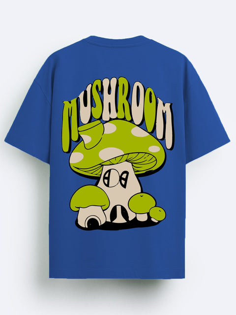 Adro Oversize T shirt for men | Drop shoulder T shirt | Mens Oversize T-shirt | 220 GSM Cotton Oversize Tshirt | Trendy Front and Back Printed T shirt